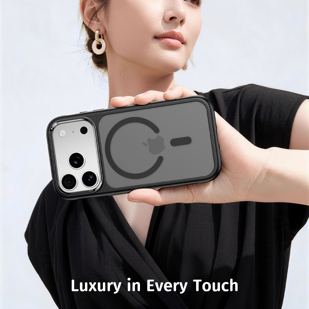 Picture of Apple iPhone 18 Pro Max Case | ROCK Guard Touch Series Magnetic Protection Case for iPhone 18 Pro Max (Black)