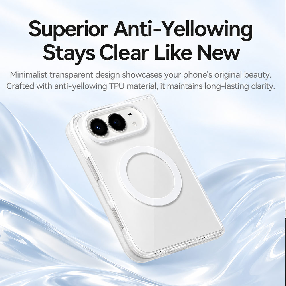 Picture of Apple iPhone Duo Case | ROCK Inshare Crystal Clear Magnetic Case for iPhone Duo - Clear