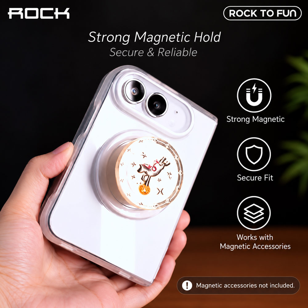 Picture of Apple iPhone Duo Case | ROCK Inshare Crystal Clear Magnetic Case for iPhone Duo - Clear