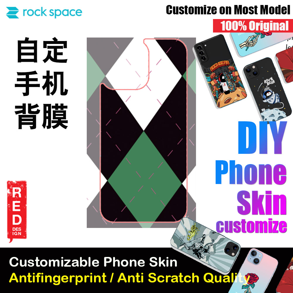 Picture of Rock Space DIY 自定 定制 设计 手机背膜 贴纸 DIY Customize High Quality Print Phone Skin Sticker for Multiple Phone Model with Multiple Photo Images Gallery or with Own Phone Cellphone (Merry Christmas) Red Design- Red Design Cases, Red Design Covers, iPad Cases and a wide selection of Red Design Accessories in Malaysia, Sabah, Sarawak and Singapore 