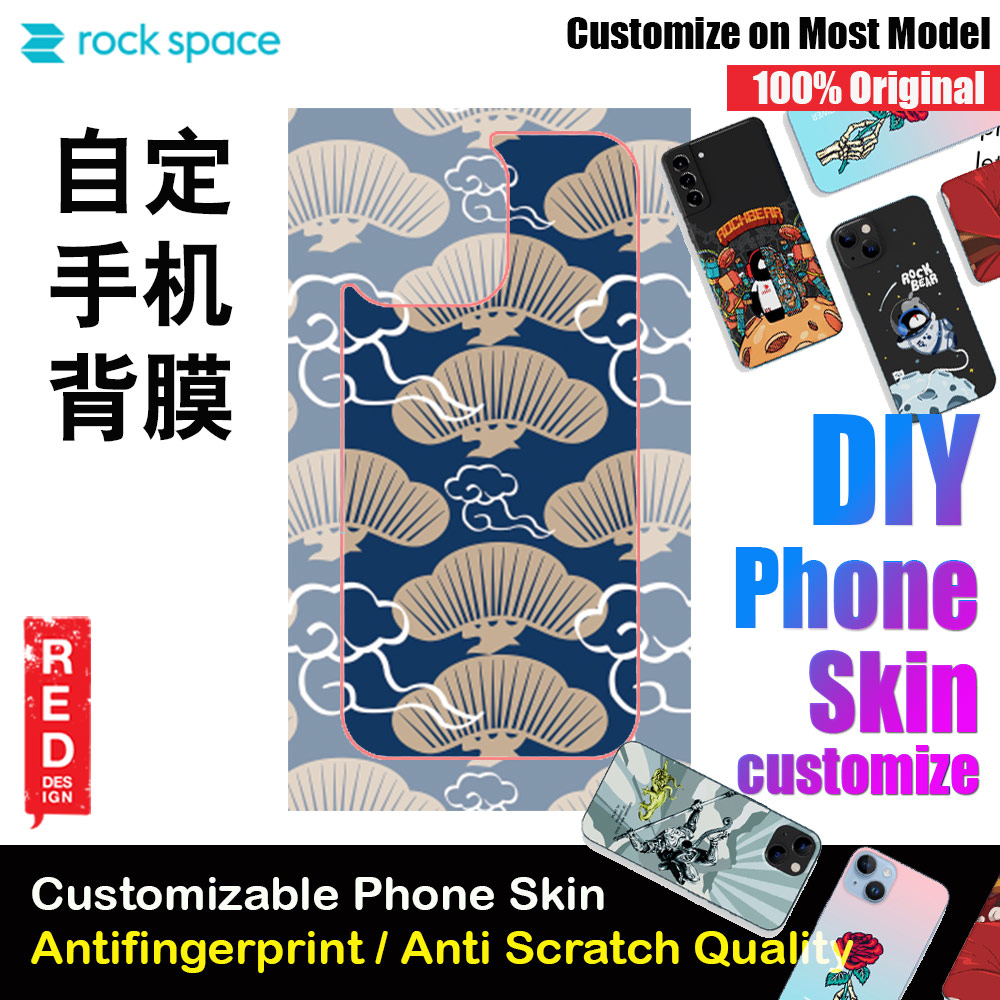 Picture of Rock Space DIY 自定 定制 设计 手机背膜 贴纸 DIY Customize High Quality Print Phone Skin Sticker for Multiple Phone Model with Multiple Photo Images Gallery or with Own Phone Text (Artwork Patterns) Red Design- Red Design Cases, Red Design Covers, iPad Cases and a wide selection of Red Design Accessories in Malaysia, Sabah, Sarawak and Singapore 