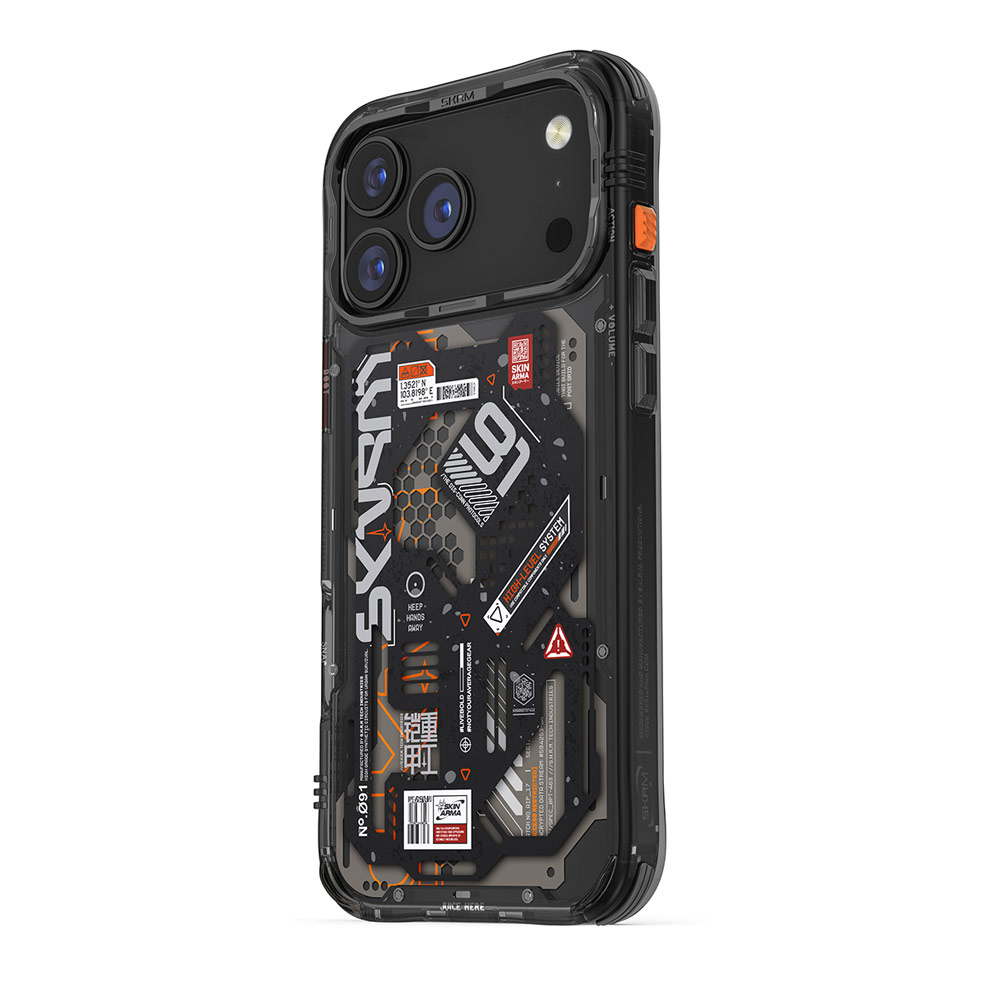 Picture of Apple iPhone 17 Pro Max 6.9 Case | Skinarma Spectra Magcharge Drop Protection Case for iPhone 17 Pro Max 6.9 (Black)