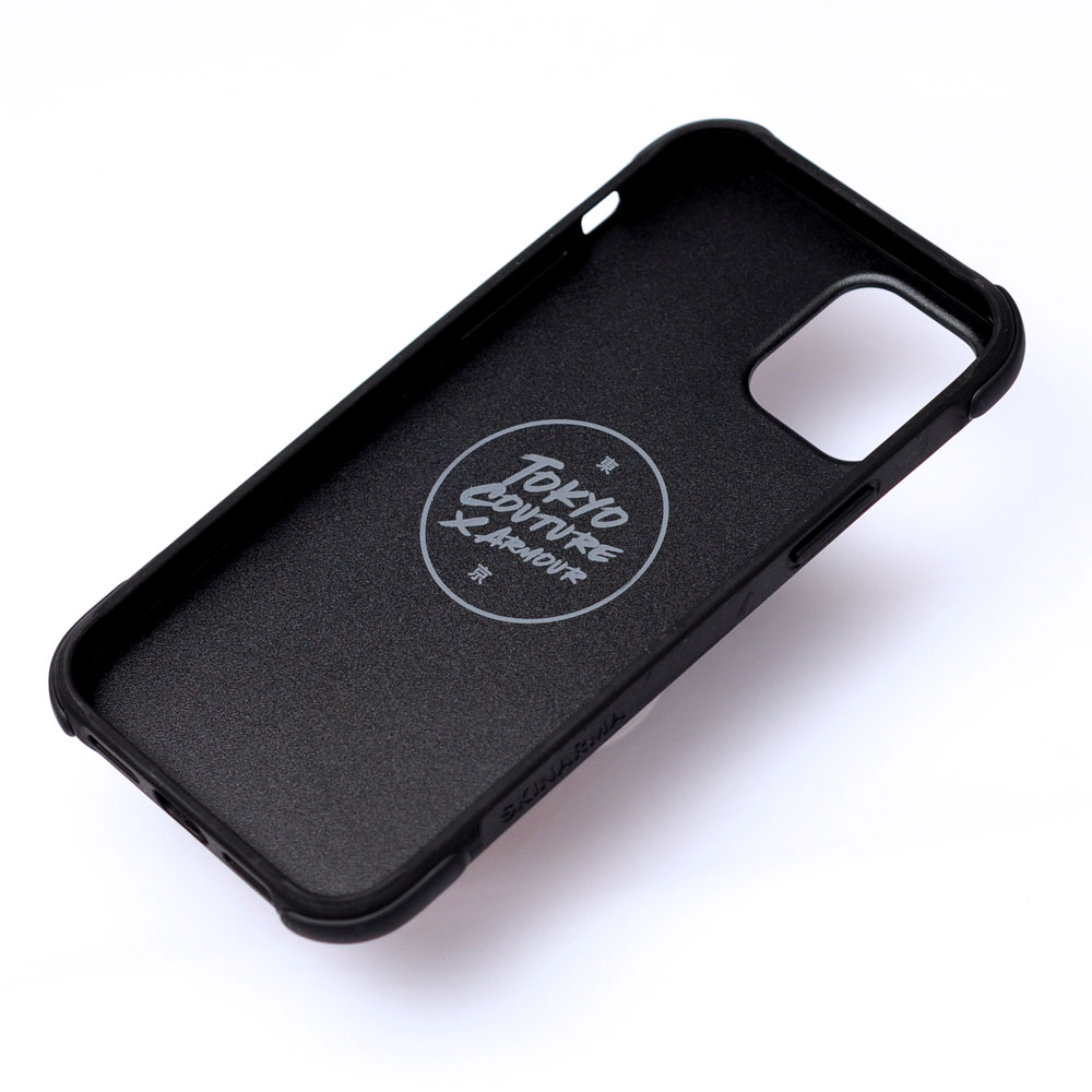 Picture of Apple iPhone 12 6.1 Case | Skinarma Leatherette Back Case Designed With Integrated Card Pocket for iPhone 12 iPhone 12 Pro 6.1 (Tiger)