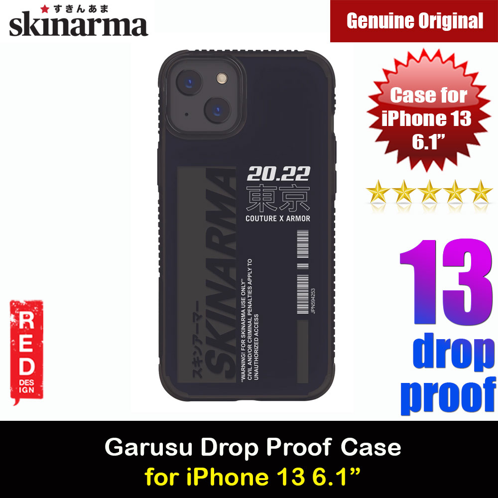Picture of Skinarma Garusu Series Drop Protection Case for Apple iPhone 13 6.1 (Black) Apple iPhone 13 6.1- Apple iPhone 13 6.1 Cases, Apple iPhone 13 6.1 Covers, iPad Cases and a wide selection of Apple iPhone 13 6.1 Accessories in Malaysia, Sabah, Sarawak and Singapore 