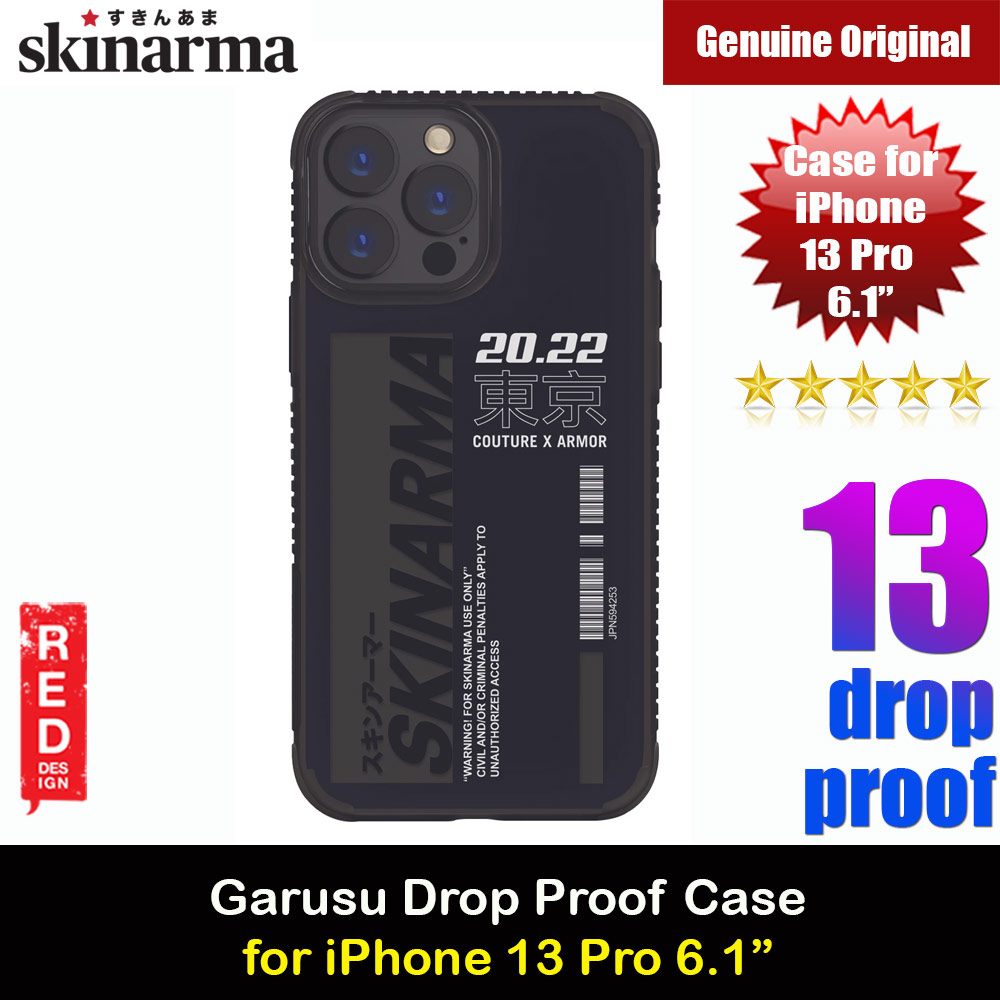 Picture of Skinarma Garusu Series Drop Protection Case for Apple iPhone 13 Pro 6.1 (Black) Apple iPhone 13 Pro 6.1- Apple iPhone 13 Pro 6.1 Cases, Apple iPhone 13 Pro 6.1 Covers, iPad Cases and a wide selection of Apple iPhone 13 Pro 6.1 Accessories in Malaysia, Sabah, Sarawak and Singapore 