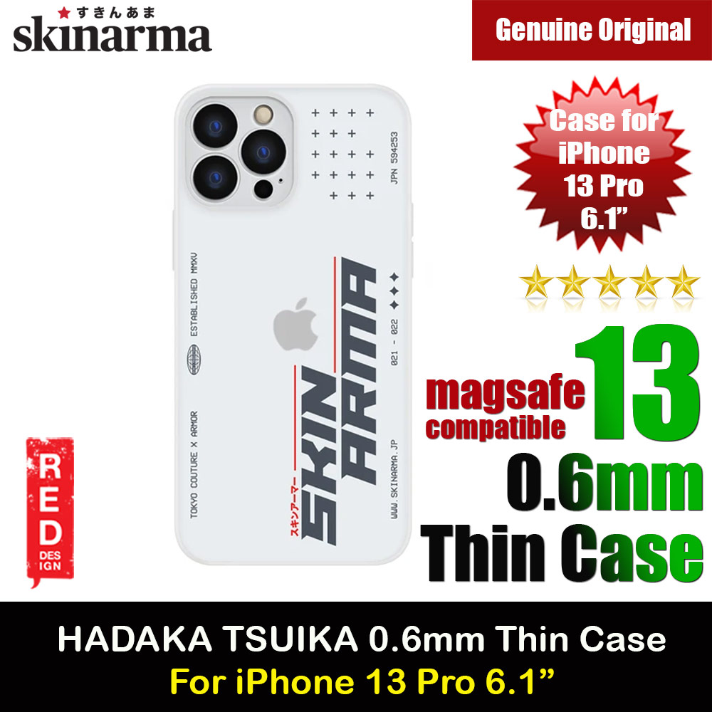 Picture of Skinarma HADAKA TSUIKA Series 0.6mm Ultra Thin Case for Apple iPhone 13 Pro 6.1 (White) Apple iPhone 13 Pro 6.1- Apple iPhone 13 Pro 6.1 Cases, Apple iPhone 13 Pro 6.1 Covers, iPad Cases and a wide selection of Apple iPhone 13 Pro 6.1 Accessories in Malaysia, Sabah, Sarawak and Singapore 