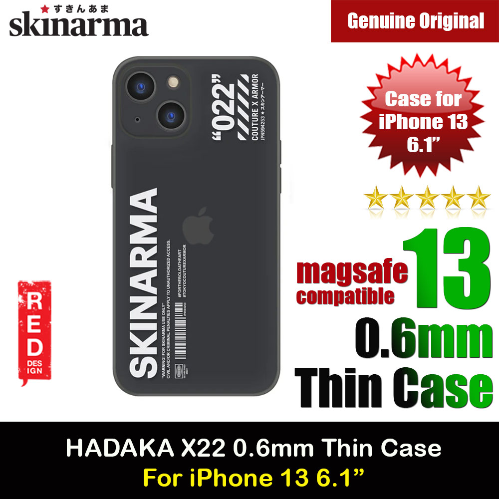 Picture of Skinarma HADAKA X22 Series 0.6mm Ultra Thin Case for Apple iPhone 13 6.1 (Smoke) Apple iPhone 13 6.1- Apple iPhone 13 6.1 Cases, Apple iPhone 13 6.1 Covers, iPad Cases and a wide selection of Apple iPhone 13 6.1 Accessories in Malaysia, Sabah, Sarawak and Singapore 