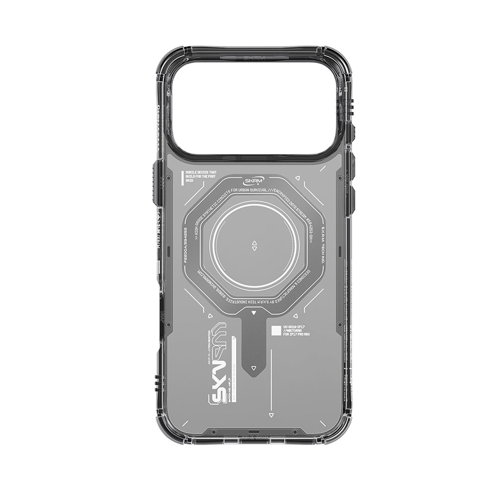 Picture of Apple iPhone 17 Pro Max 6.9 Case | Skinarma Magma Magcharge Drop Protection Case for iPhone 17 Pro Max 6.9 (Graphite)