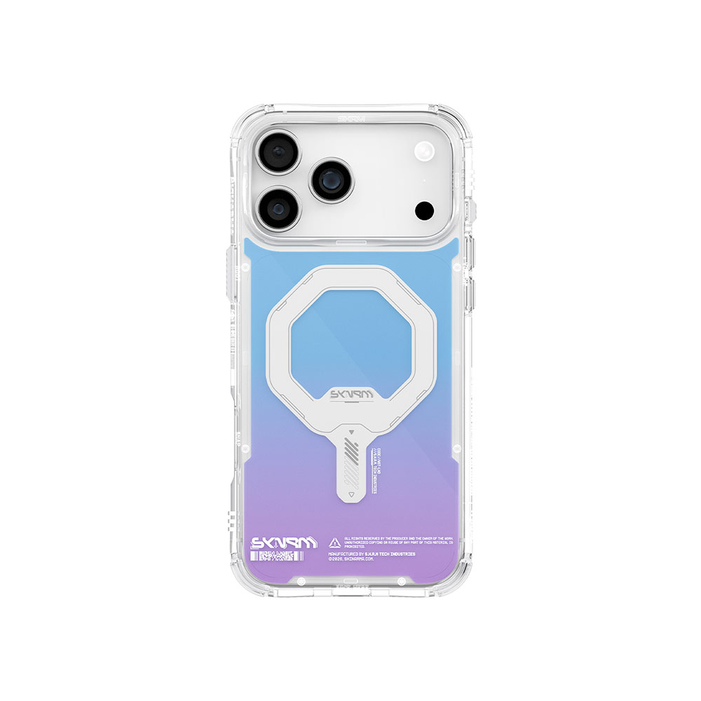 Picture of Apple iPhone 17 Pro Max 6.9 Case | Skinarma Myst Magcharge Drop Protection Case for iPhone 17 Pro Max 6.9 (Hologram)