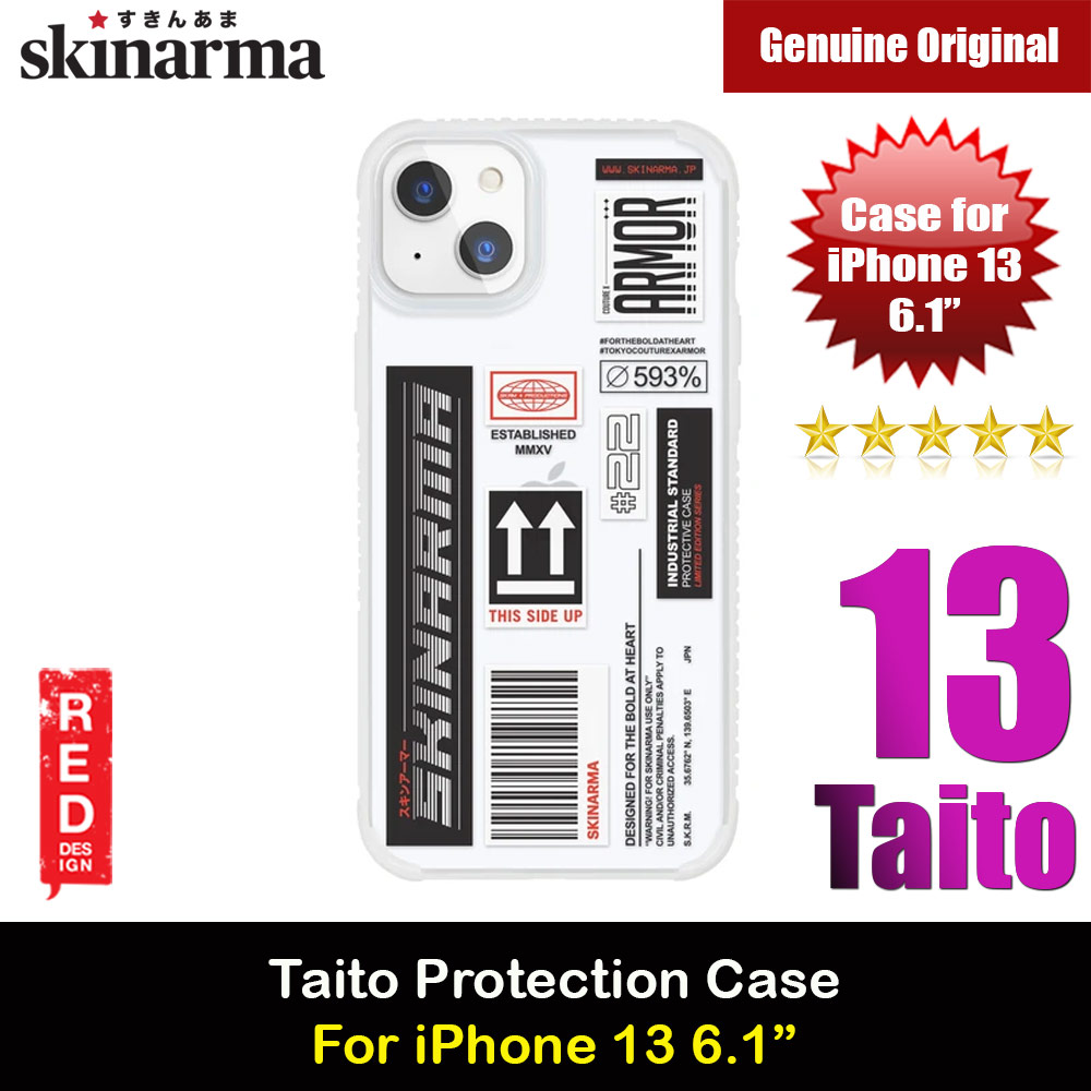 Picture of Skinarma TAITO Series Drop Protection Case for Apple iPhone 13 6.1 (White) Apple iPhone 13 6.1- Apple iPhone 13 6.1 Cases, Apple iPhone 13 6.1 Covers, iPad Cases and a wide selection of Apple iPhone 13 6.1 Accessories in Malaysia, Sabah, Sarawak and Singapore 