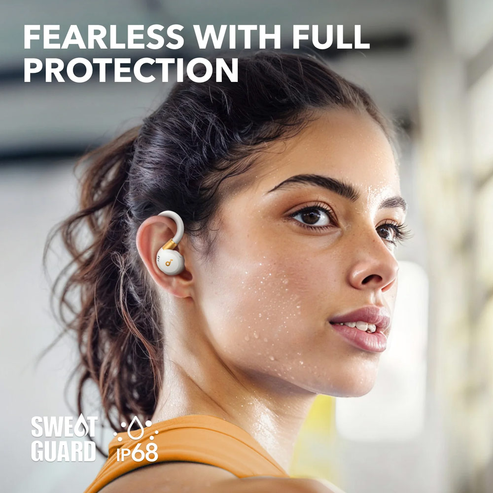 Picture of Soundcore by Anker Sport X20 Comfortable In-Ear Sport Earbuds with Hook Super Bass Strong Noice Cancellation Long Hour (White)