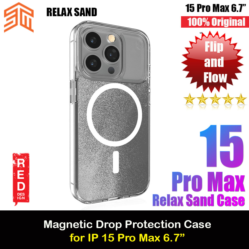 Picture of STM Relax Sand Magnetic Drop Protection Case for iPhone 15 Pro Max 6.7 (Clear White) Apple iPhone 15 Pro Max 6.7- Apple iPhone 15 Pro Max 6.7 Cases, Apple iPhone 15 Pro Max 6.7 Covers, iPad Cases and a wide selection of Apple iPhone 15 Pro Max 6.7 Accessories in Malaysia, Sabah, Sarawak and Singapore 