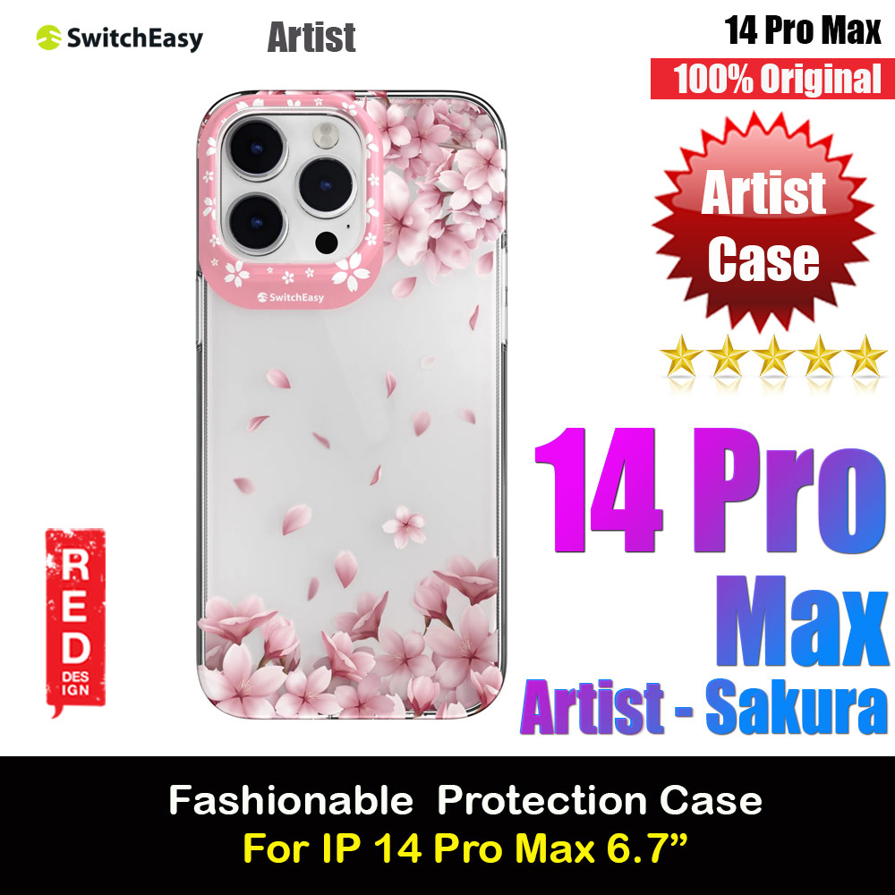 Picture of Switcheasy Artist Double In Mold Decoration Fashionable Case for Apple iPhone 14 Pro Max 6.7 (Sakura) Apple iPhone 14 Pro Max 6.7- Apple iPhone 14 Pro Max 6.7 Cases, Apple iPhone 14 Pro Max 6.7 Covers, iPad Cases and a wide selection of Apple iPhone 14 Pro Max 6.7 Accessories in Malaysia, Sabah, Sarawak and Singapore 