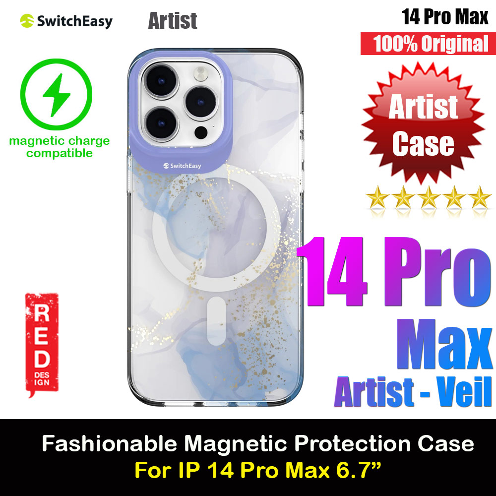 Picture of Switcheasy Artist Double In Mold Decoration Fashionable Magsafe Compatible Case for Apple iPhone 14 Pro Max 6.7 (Veil) Apple iPhone 14 Pro Max 6.7- Apple iPhone 14 Pro Max 6.7 Cases, Apple iPhone 14 Pro Max 6.7 Covers, iPad Cases and a wide selection of Apple iPhone 14 Pro Max 6.7 Accessories in Malaysia, Sabah, Sarawak and Singapore 