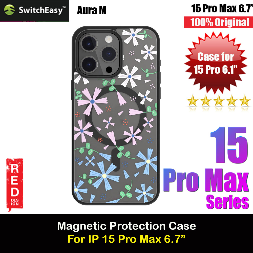 Picture of Switcheasy Aura M Printed Fashionable Magsafe Compatible Case for Apple iPhone 15 Pro Max 6.7 (Astragalus) Apple iPhone 15 Pro Max 6.7- Apple iPhone 15 Pro Max 6.7 Cases, Apple iPhone 15 Pro Max 6.7 Covers, iPad Cases and a wide selection of Apple iPhone 15 Pro Max 6.7 Accessories in Malaysia, Sabah, Sarawak and Singapore 