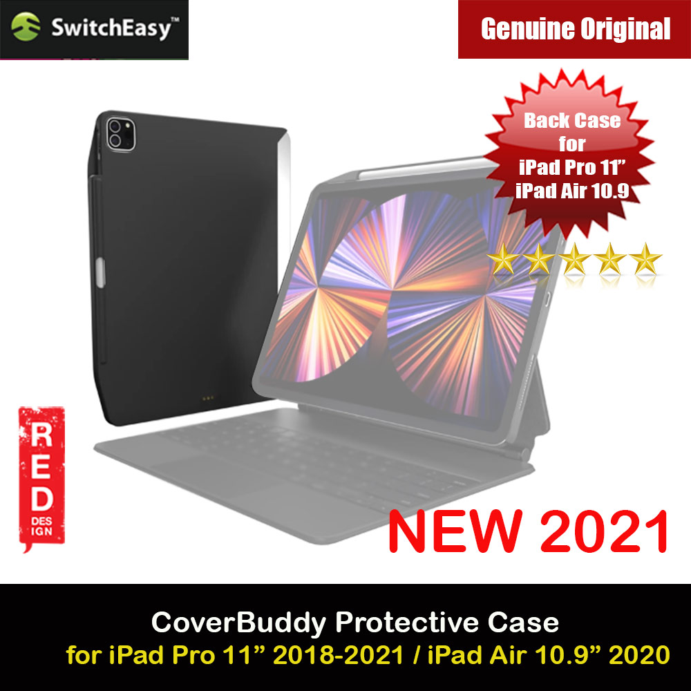 Picture of Switcheasy Coverbuddy Back Cover Case Compatible with Smart Keybord Folio Magic Keyboard for iPad Air 10.9" 2020 iPad Pro 11" 4th Gen 2020 iPad Pro 11" 3rd Gen 2021 (Black) Apple iPad Pro 11 4th gen 2022- Apple iPad Pro 11 4th gen 2022 Cases, Apple iPad Pro 11 4th gen 2022 Covers, iPad Cases and a wide selection of Apple iPad Pro 11 4th gen 2022 Accessories in Malaysia, Sabah, Sarawak and Singapore 