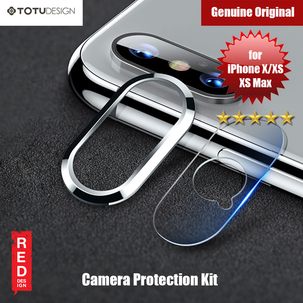 Picture of Totu Ring Series Camera Lens Kit for iPhone XS iPhone XS Max (Silver) Apple iPhone X- Apple iPhone X Cases, Apple iPhone X Covers, iPad Cases and a wide selection of Apple iPhone X Accessories in Malaysia, Sabah, Sarawak and Singapore 