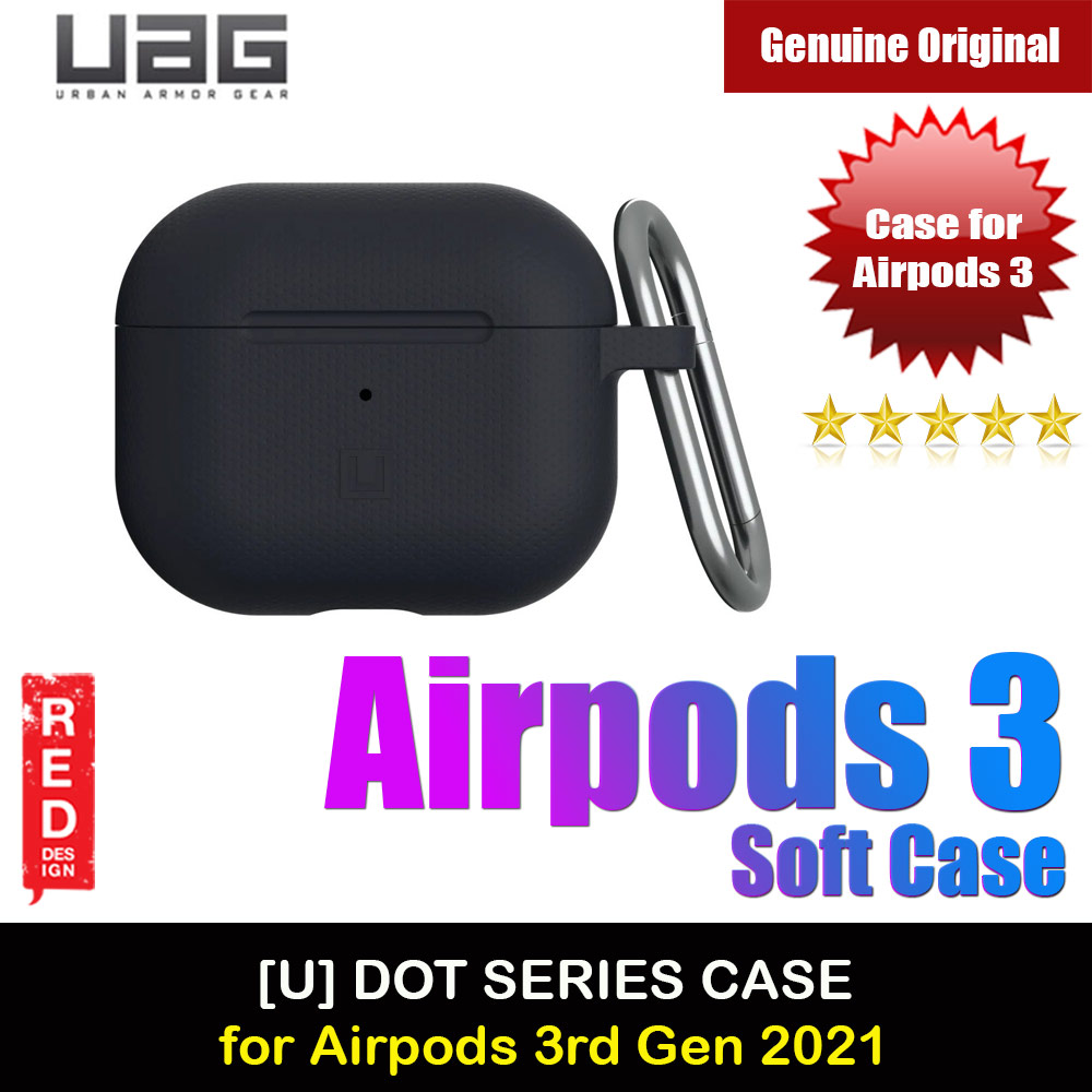 Picture of UAG U Dot Series Silicone Soft Case for Apple Airpods 3rd Gen 2021 (Black) Apple Airpods 3- Apple Airpods 3 Cases, Apple Airpods 3 Covers, iPad Cases and a wide selection of Apple Airpods 3 Accessories in Malaysia, Sabah, Sarawak and Singapore 