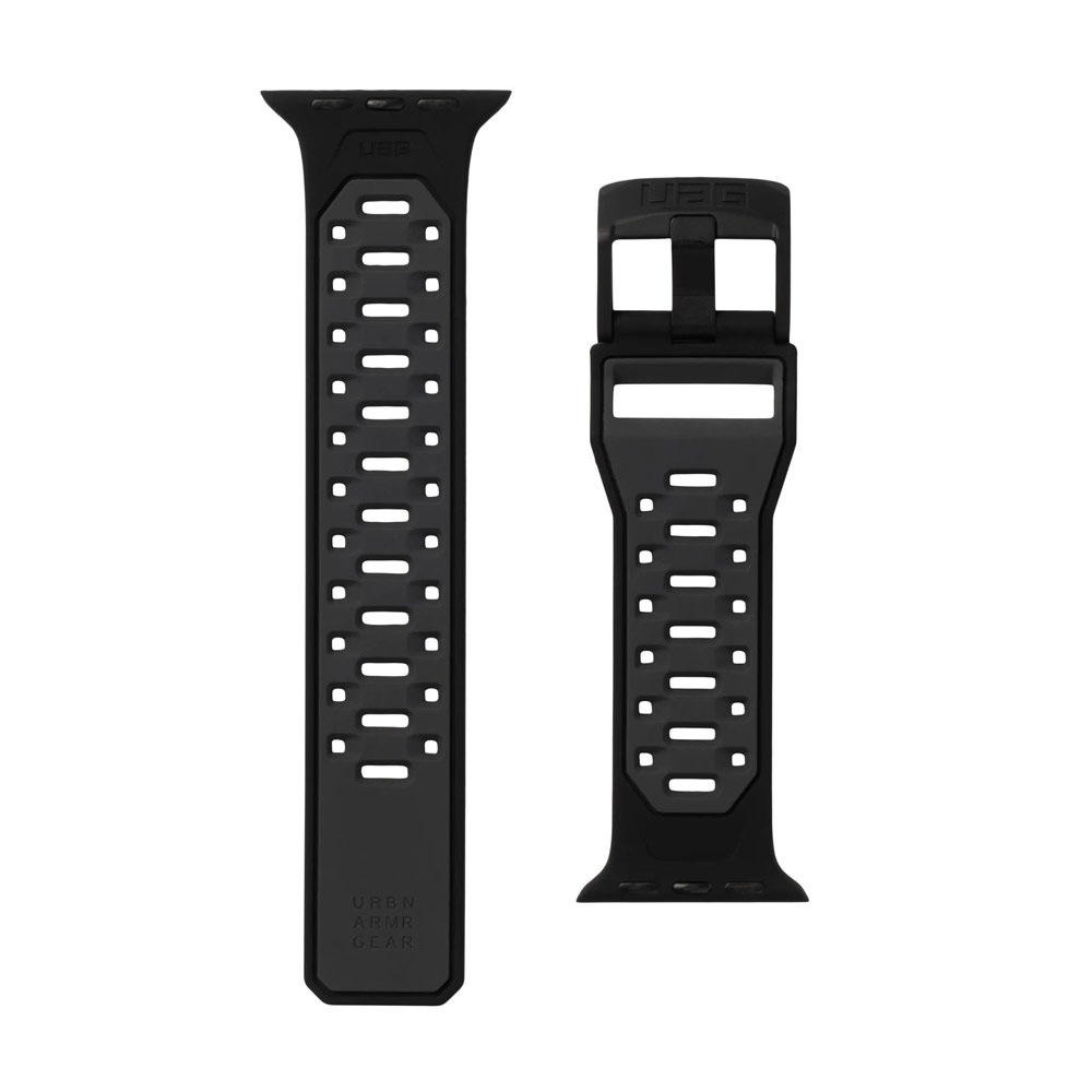 Picture of Apple Watch 49mm	Ultra  | UAG Civilian Silicone Strap for Apple Watch 49mm Ultra (Graphite Black)