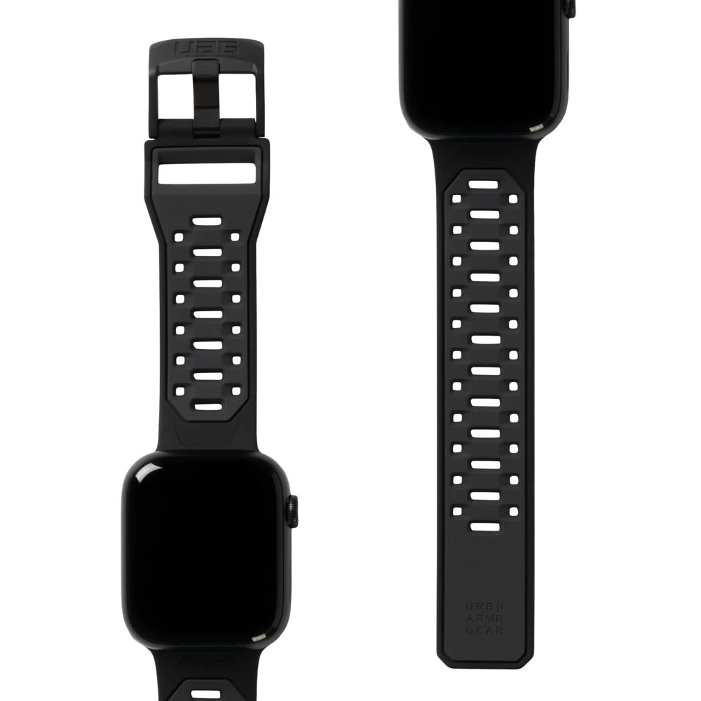 Picture of Apple Watch 49mm	Ultra  | UAG Civilian Silicone Strap for Apple Watch 49mm Ultra (Graphite Black)