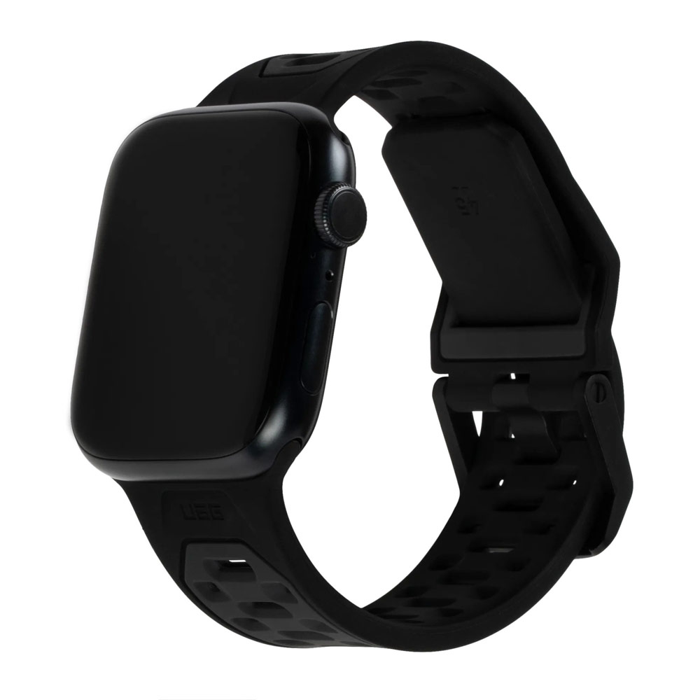 Picture of Apple Watch 49mm	Ultra  | UAG Civilian Silicone Strap for Apple Watch 49mm Ultra (Graphite Black)