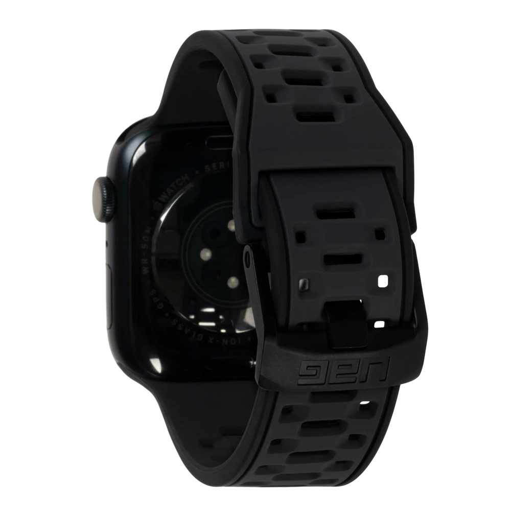 Picture of Apple Watch 49mm	Ultra  | UAG Civilian Silicone Strap for Apple Watch 49mm Ultra (Graphite Black)