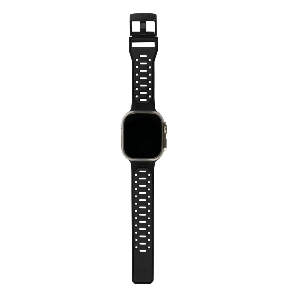 Picture of Apple Watch 49mm	Ultra  | UAG Civilian Silicone Strap for Apple Watch 49mm Ultra (Graphite Black)