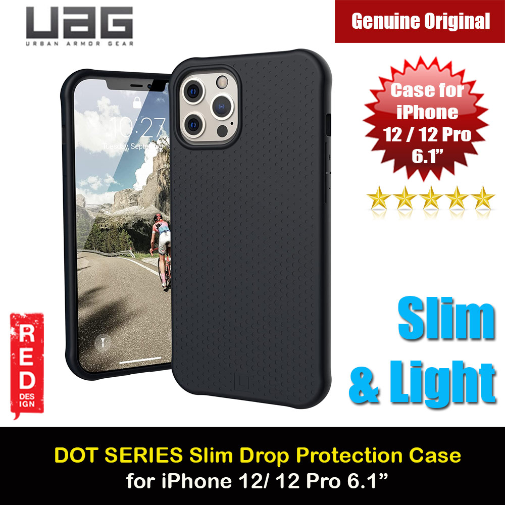 Picture of UAG Urban Armor Gear DOT SERIES Series Liquid Silicone Light and Slim Protection Soft Case for iPhone 12 iPhone Pro 6.1 (Black) Apple iPhone 12 6.1- Apple iPhone 12 6.1 Cases, Apple iPhone 12 6.1 Covers, iPad Cases and a wide selection of Apple iPhone 12 6.1 Accessories in Malaysia, Sabah, Sarawak and Singapore 