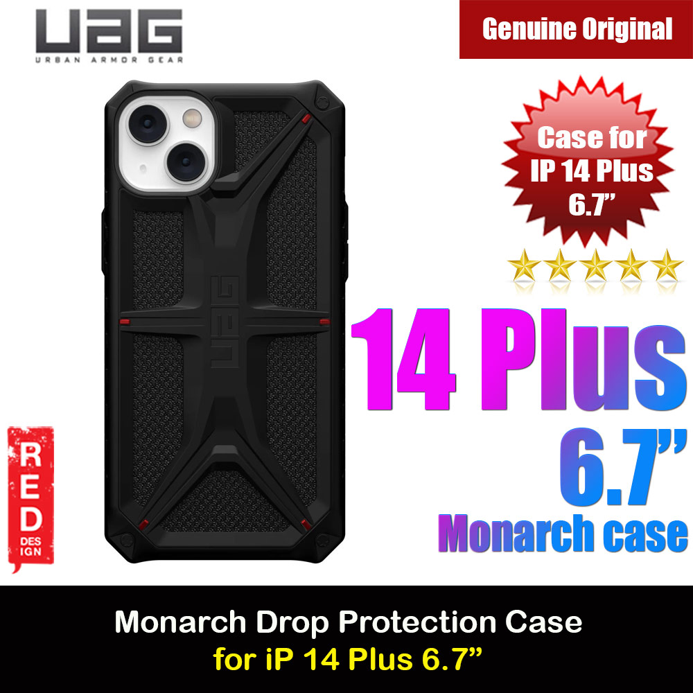 Picture of UAG Monarch Drop Proof Protection Case for iPhone 14 Plus  6.7 (Kevlar Black) Apple iPhone 14 Plus 6.7- Apple iPhone 14 Plus 6.7 Cases, Apple iPhone 14 Plus 6.7 Covers, iPad Cases and a wide selection of Apple iPhone 14 Plus 6.7 Accessories in Malaysia, Sabah, Sarawak and Singapore 