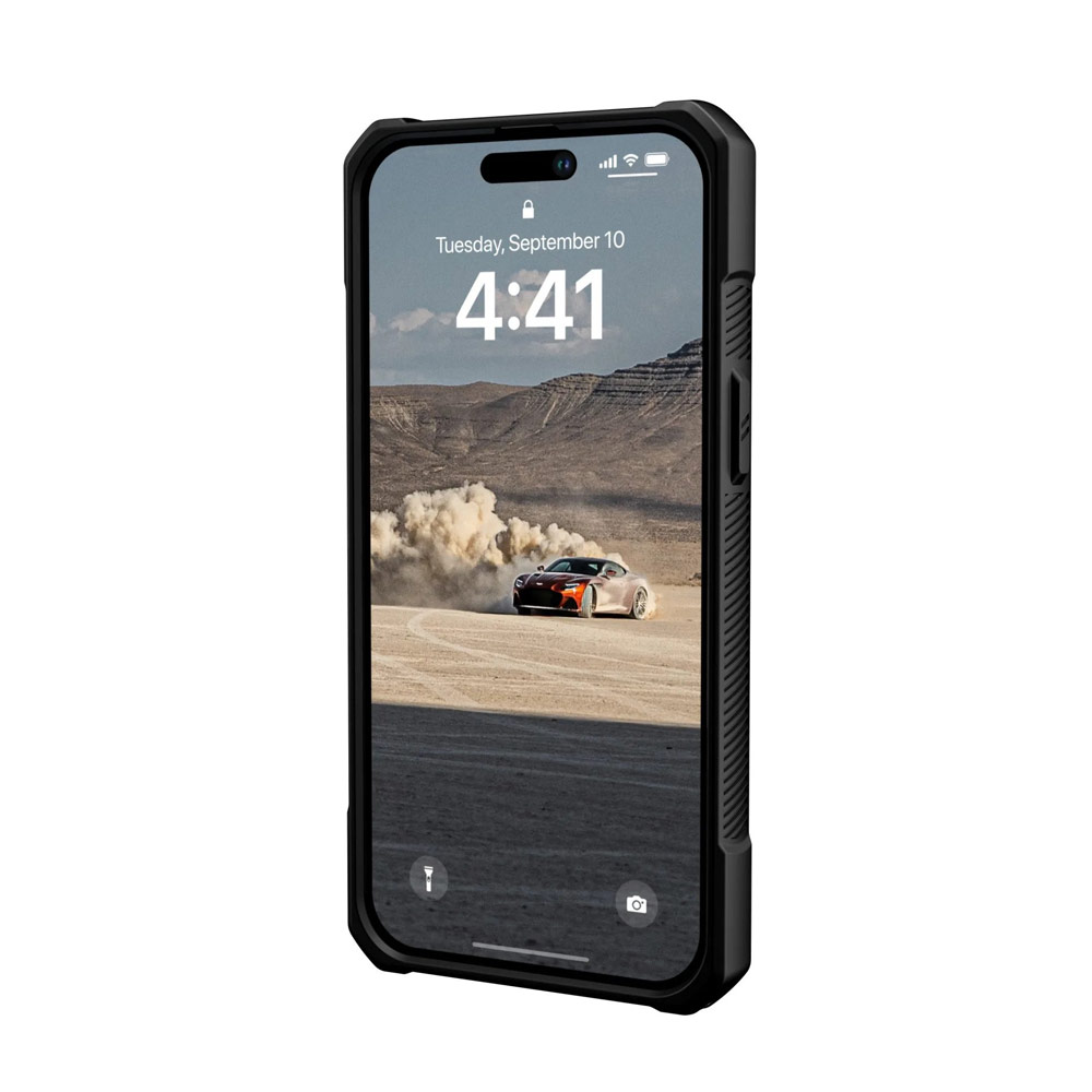 Picture of Apple iPhone 14 Pro Max 6.7 Case | UAG Monarch Drop Proof Protection Case for iPhone 14 Pro Max 6.7 (Carbon Fiber)