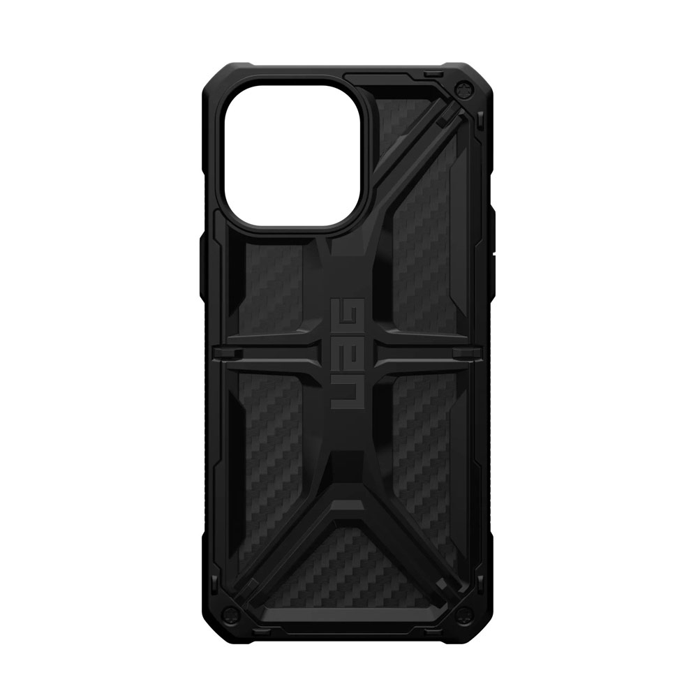 Picture of Apple iPhone 14 Pro Max 6.7 Case | UAG Monarch Drop Proof Protection Case for iPhone 14 Pro Max 6.7 (Carbon Fiber)