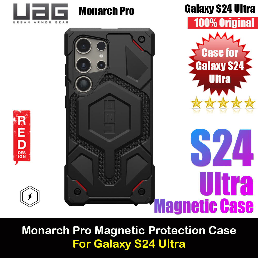 Picture of UAG Monarch Pro Magsafe Compatible Drop Proof Case for Galaxy S24 Ultra (Kevlar) Samsung Galaxy S24 Ultra- Samsung Galaxy S24 Ultra Cases, Samsung Galaxy S24 Ultra Covers, iPad Cases and a wide selection of Samsung Galaxy S24 Ultra Accessories in Malaysia, Sabah, Sarawak and Singapore 