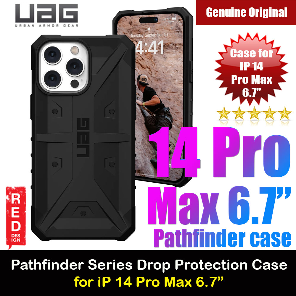 Picture of UAG Pathfinder Drop Proof Protection Case for iPhone 14 Pro Max 6.7 (Black) Apple iPhone 14 Pro Max 6.7- Apple iPhone 14 Pro Max 6.7 Cases, Apple iPhone 14 Pro Max 6.7 Covers, iPad Cases and a wide selection of Apple iPhone 14 Pro Max 6.7 Accessories in Malaysia, Sabah, Sarawak and Singapore 