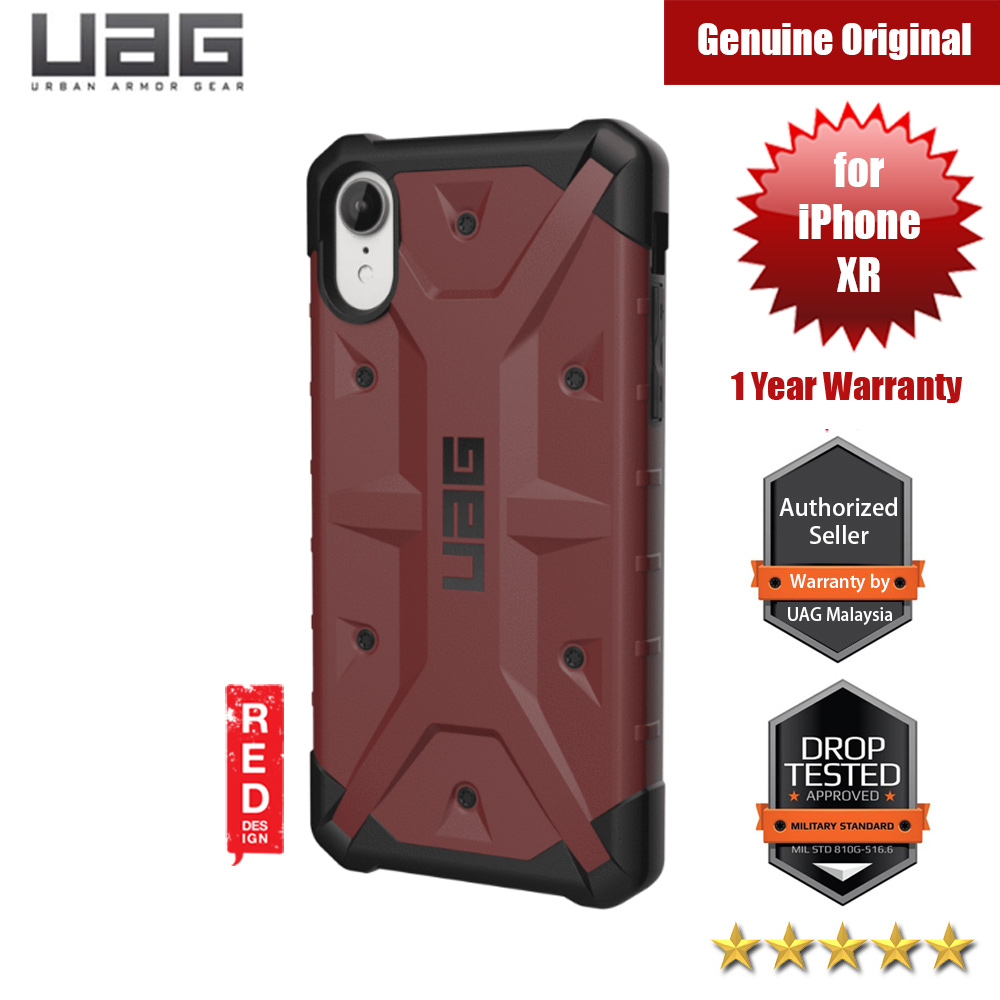 Picture of UAG Pathfinder Series Protection Case for Apple iPhone XR (Carmine) Apple iPhone XR- Apple iPhone XR Cases, Apple iPhone XR Covers, iPad Cases and a wide selection of Apple iPhone XR Accessories in Malaysia, Sabah, Sarawak and Singapore 