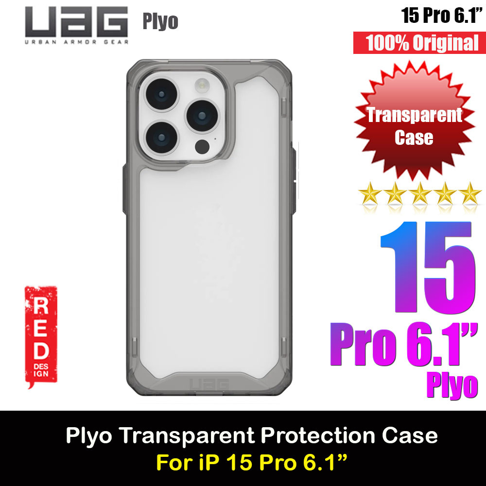 Picture of UAG Plyo Drop Proof Shock Impact Resistant Transparent Clear Case for iPhone 15 Pro 6.1 (Ash) Apple iPhone 15 Pro 6.1- Apple iPhone 15 Pro 6.1 Cases, Apple iPhone 15 Pro 6.1 Covers, iPad Cases and a wide selection of Apple iPhone 15 Pro 6.1 Accessories in Malaysia, Sabah, Sarawak and Singapore 