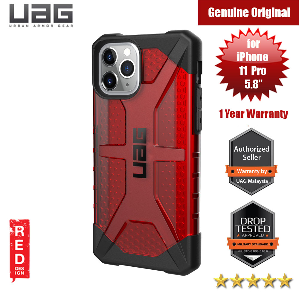 Picture of UAG Plasma Series Drop Protection Case for Apple iPhone 11 Pro 5.8 (Magma Red) Apple iPhone 11 Pro 5.8- Apple iPhone 11 Pro 5.8 Cases, Apple iPhone 11 Pro 5.8 Covers, iPad Cases and a wide selection of Apple iPhone 11 Pro 5.8 Accessories in Malaysia, Sabah, Sarawak and Singapore 