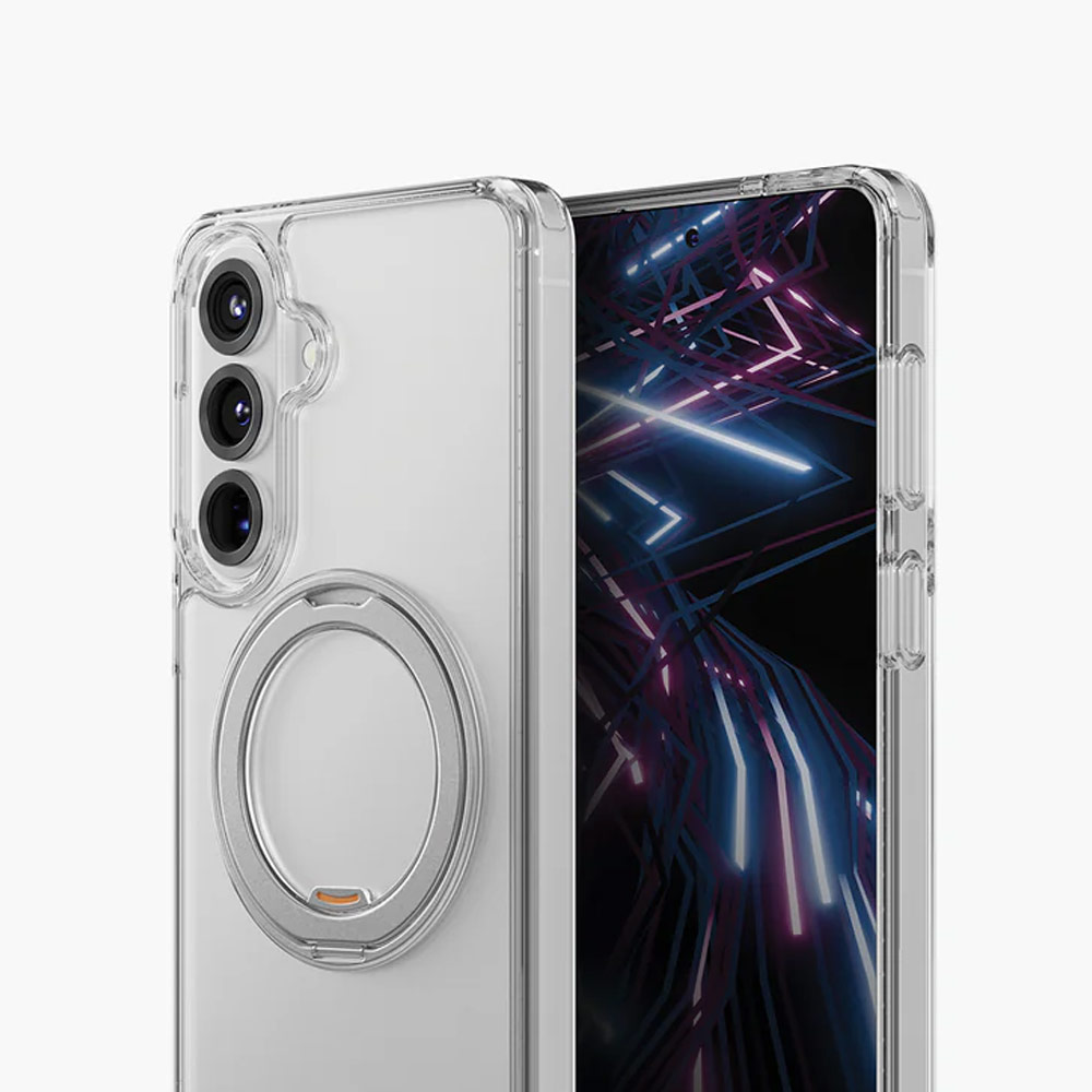 Picture of Samsung Galaxy S26 Ultra Case | Uniq Swivix 360 Rotating Kickstand Case for Samsung Galaxy S26 Ultra (Lucent Clear)