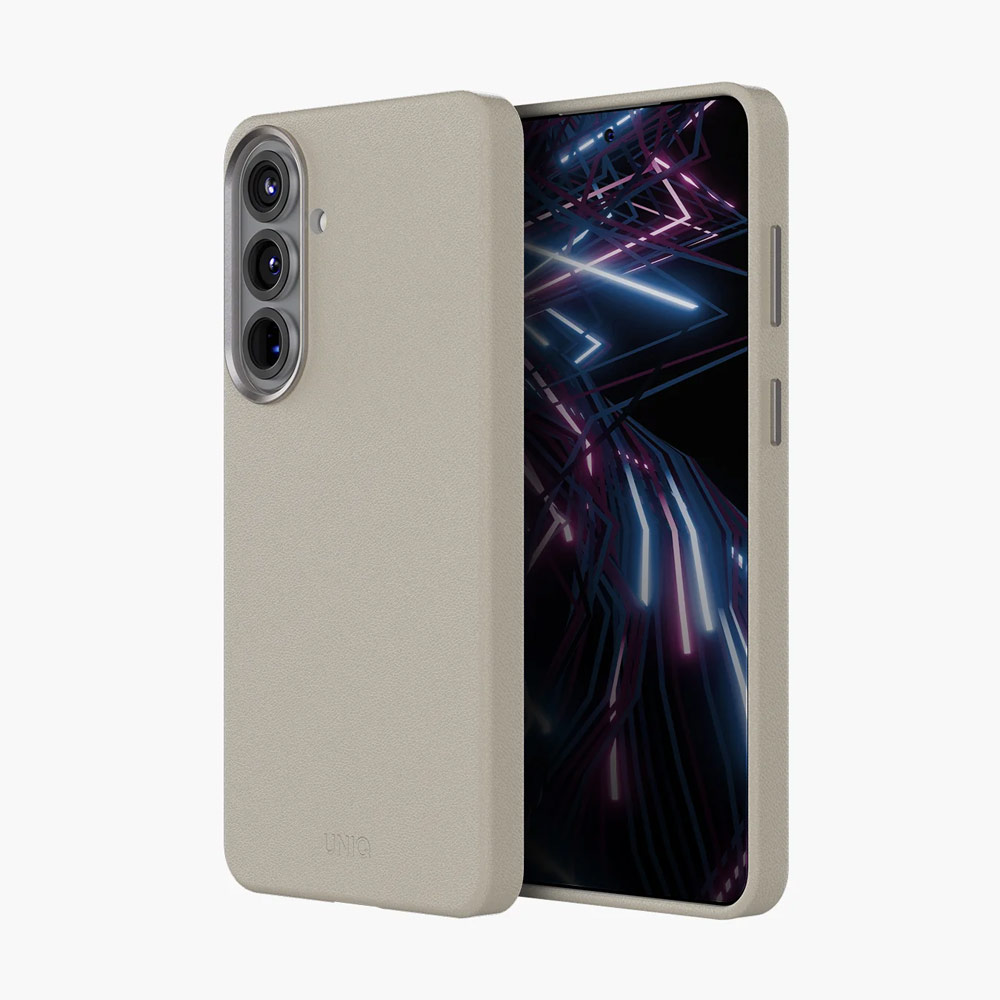 Picture of Samsung Galaxy S26 Plus Case | Uniq Lyden Vegan Leather MagClick Charging Case for Samsung Galaxy S26 Plus (Clay)