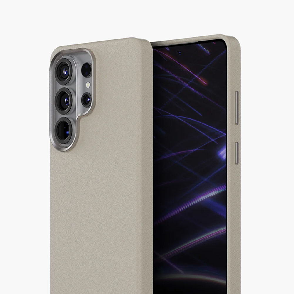 Picture of Samsung Galaxy S26 Ultra Case | Uniq Lyden Vegan Leather MagClick Charging Case for Samsung Galaxy S26 Ultra (Clay)