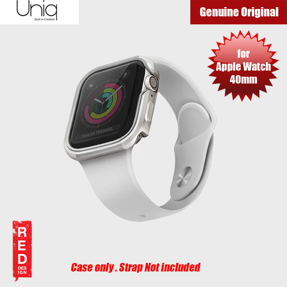 Picture of Uniq Valencia Series Reinforced Aluminium Defense Case for Apple Watch Series 4 5 6 SE Nike 40mm (Silver) Apple Watch 40mm- Apple Watch 40mm Cases, Apple Watch 40mm Covers, iPad Cases and a wide selection of Apple Watch 40mm Accessories in Malaysia, Sabah, Sarawak and Singapore 