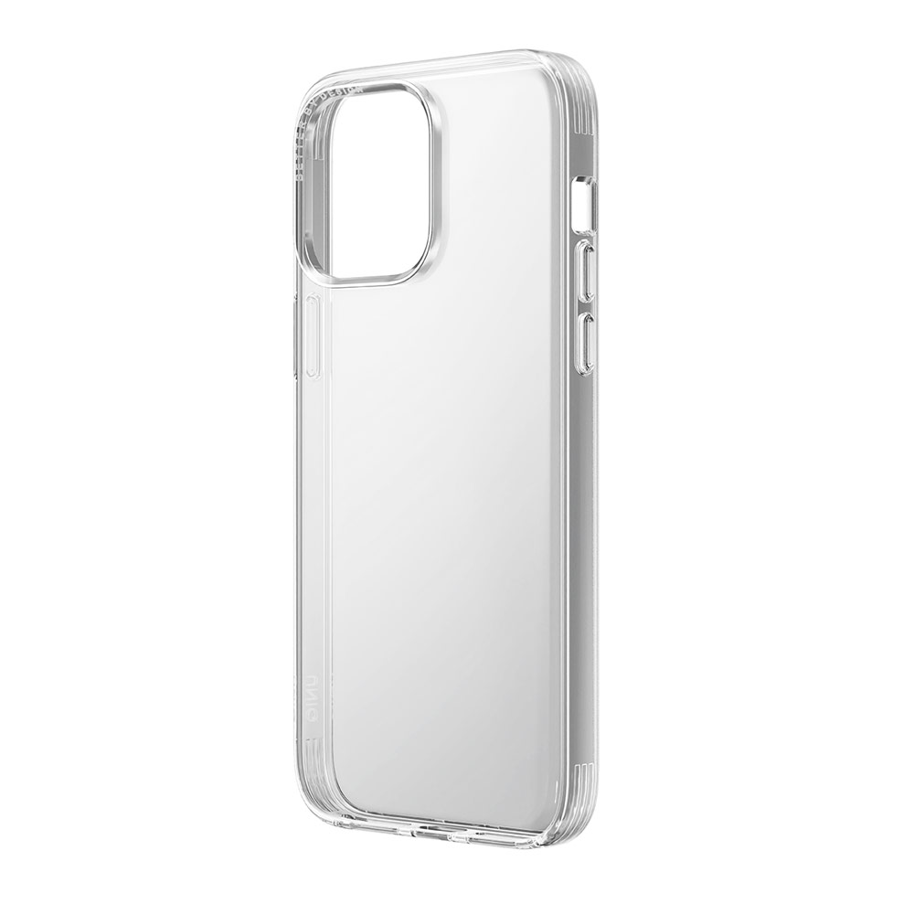 Picture of Apple iPhone 14 Pro Max 6.7 Case | Uniq Air Fender Slim Ultra Light Flex Soft Drop Protection Case for iPhone 14 Pro Max 6.7 (Nule Transparent Clear)