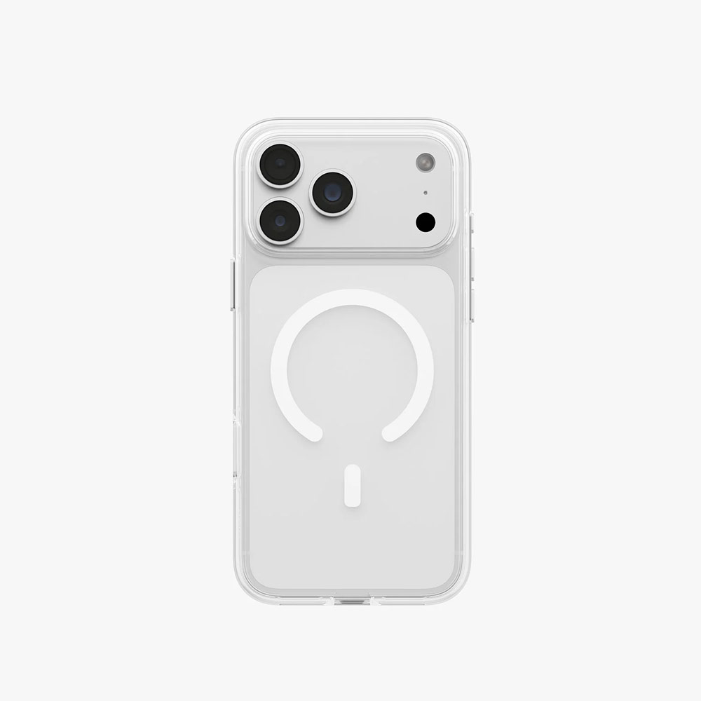 Picture of Apple iPhone 18 Pro Max Case | Uniq Clario MagClick Eco-Friendly Drop Protection Case with Camera Control Button for iPhone 18 Pro Max 6.9 - Lucent Clear