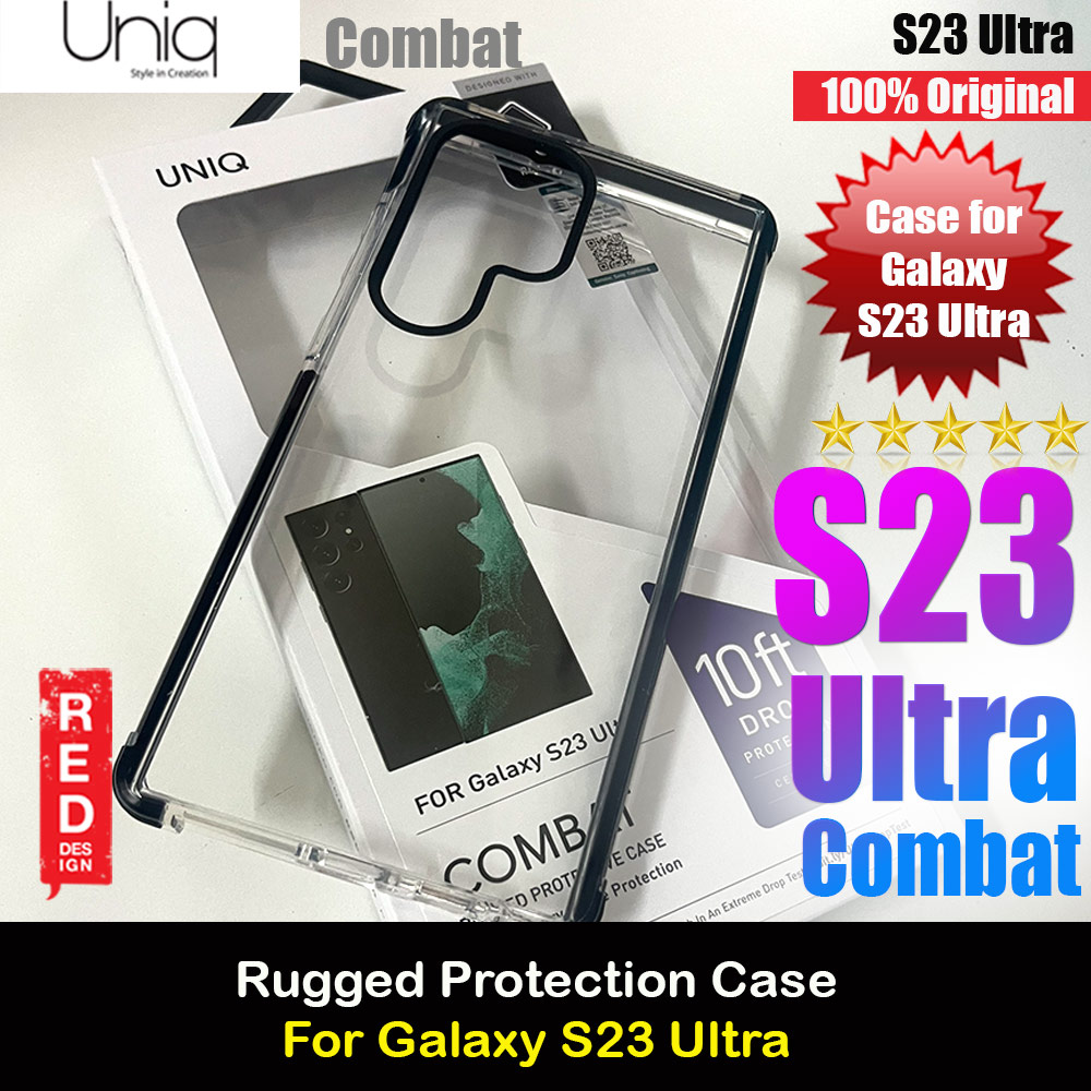 Samsung Galaxy S23 Ultra Case Uniq Combat Hybrid Ultra Tough Drop Protection Case for Samsung