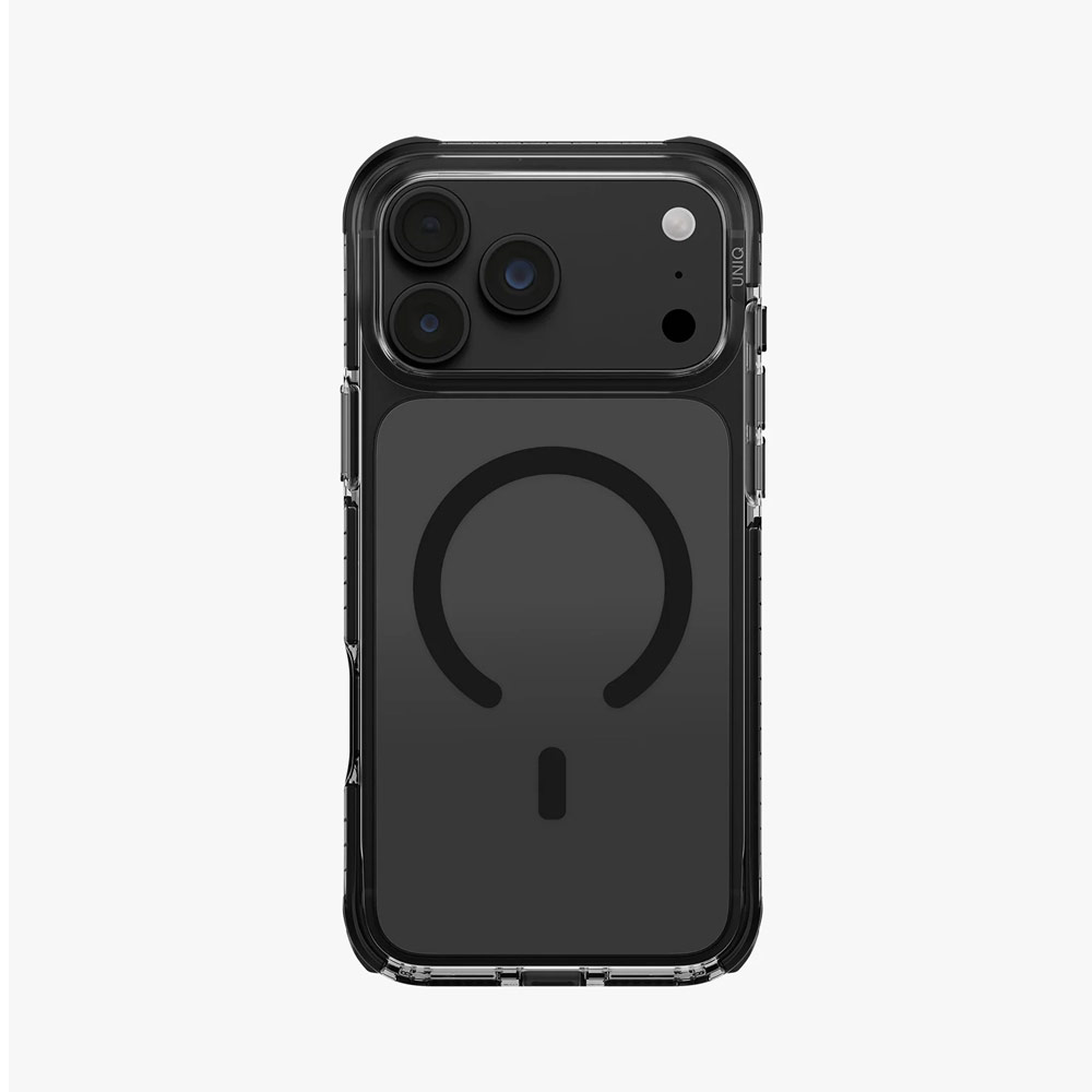 Picture of Apple iPhone 18 Pro Max Case | Uniq Combat Triple-Layered Protective MagClick Drop Protection Case with Camera Control Button for iPhone 18 Pro Max 6.9 - Carbon Black