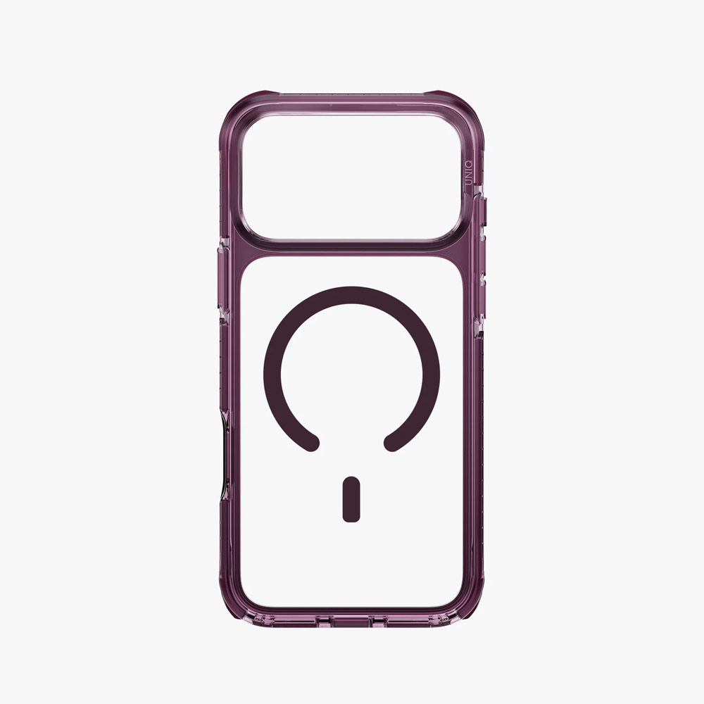 Picture of Apple iPhone 18 Pro Case | Uniq Clario MagClick Eco-Friendly Drop Protection Case with Camera Control Button for iPhone 18 Pro 6.3 - Fig Purple
