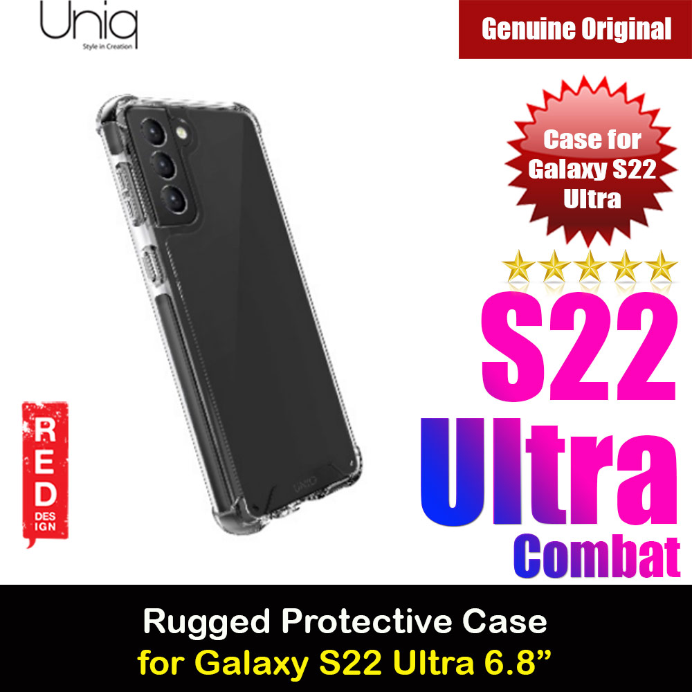 Picture of Uniq Combat Series Military Grade Drop Protection Case for Galaxy S22 Ultra 5G 6.8 (Black) Samsung Galaxy S22 Ultra 5G 6.8- Samsung Galaxy S22 Ultra 5G 6.8 Cases, Samsung Galaxy S22 Ultra 5G 6.8 Covers, iPad Cases and a wide selection of Samsung Galaxy S22 Ultra 5G 6.8 Accessories in Malaysia, Sabah, Sarawak and Singapore 