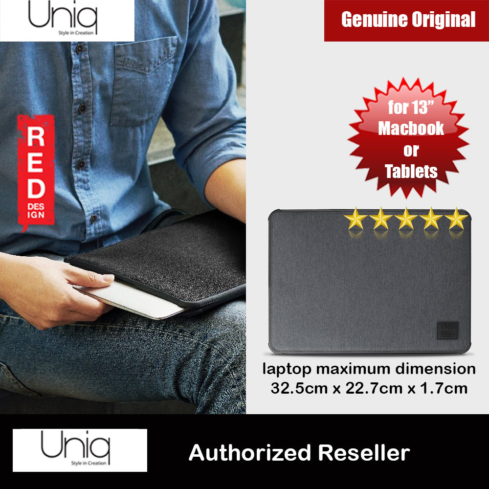 Picture of Uniq Dfender Bumper Case for Apple Macbook or Tablets  up to 13 inches (Grey) Apple iPad 9.7 2017- Apple iPad 9.7 2017 Cases, Apple iPad 9.7 2017 Covers, iPad Cases and a wide selection of Apple iPad 9.7 2017 Accessories in Malaysia, Sabah, Sarawak and Singapore 