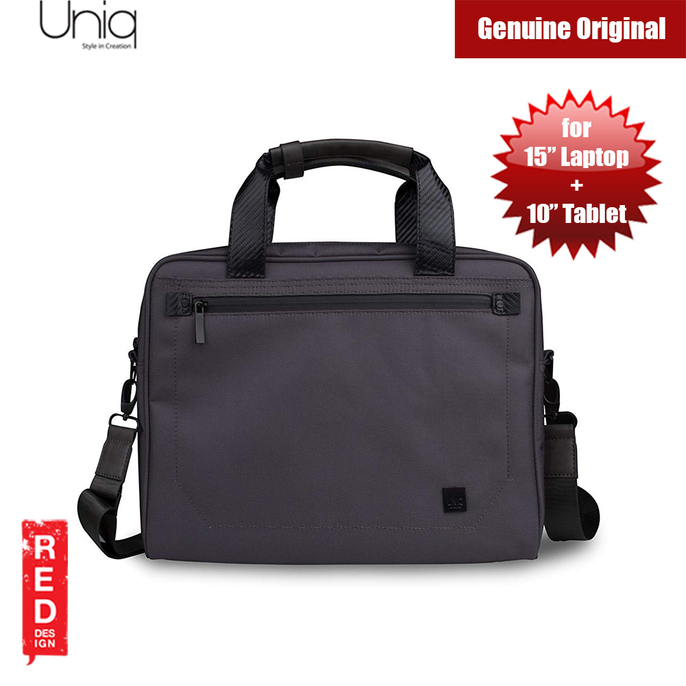 Picture of Uniq Envoy Collection Water proof Travel Messenger Bag for 15" Laptop & 10" Tablet (Grey) Red Design- Red Design Cases, Red Design Covers, iPad Cases and a wide selection of Red Design Accessories in Malaysia, Sabah, Sarawak and Singapore 