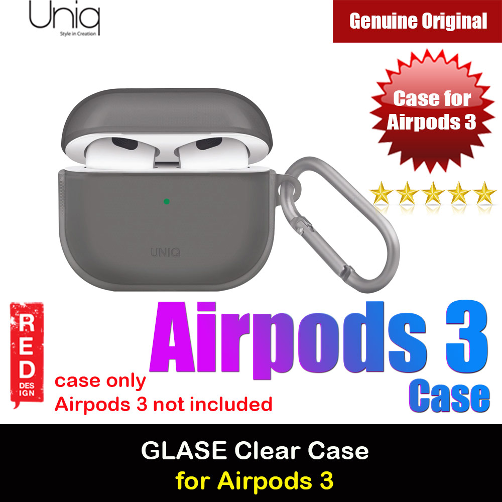 Picture of Uniq Glase Drop Protection TPU Soft Case for Airpods 3 (Smoke) Apple Airpods 3- Apple Airpods 3 Cases, Apple Airpods 3 Covers, iPad Cases and a wide selection of Apple Airpods 3 Accessories in Malaysia, Sabah, Sarawak and Singapore 