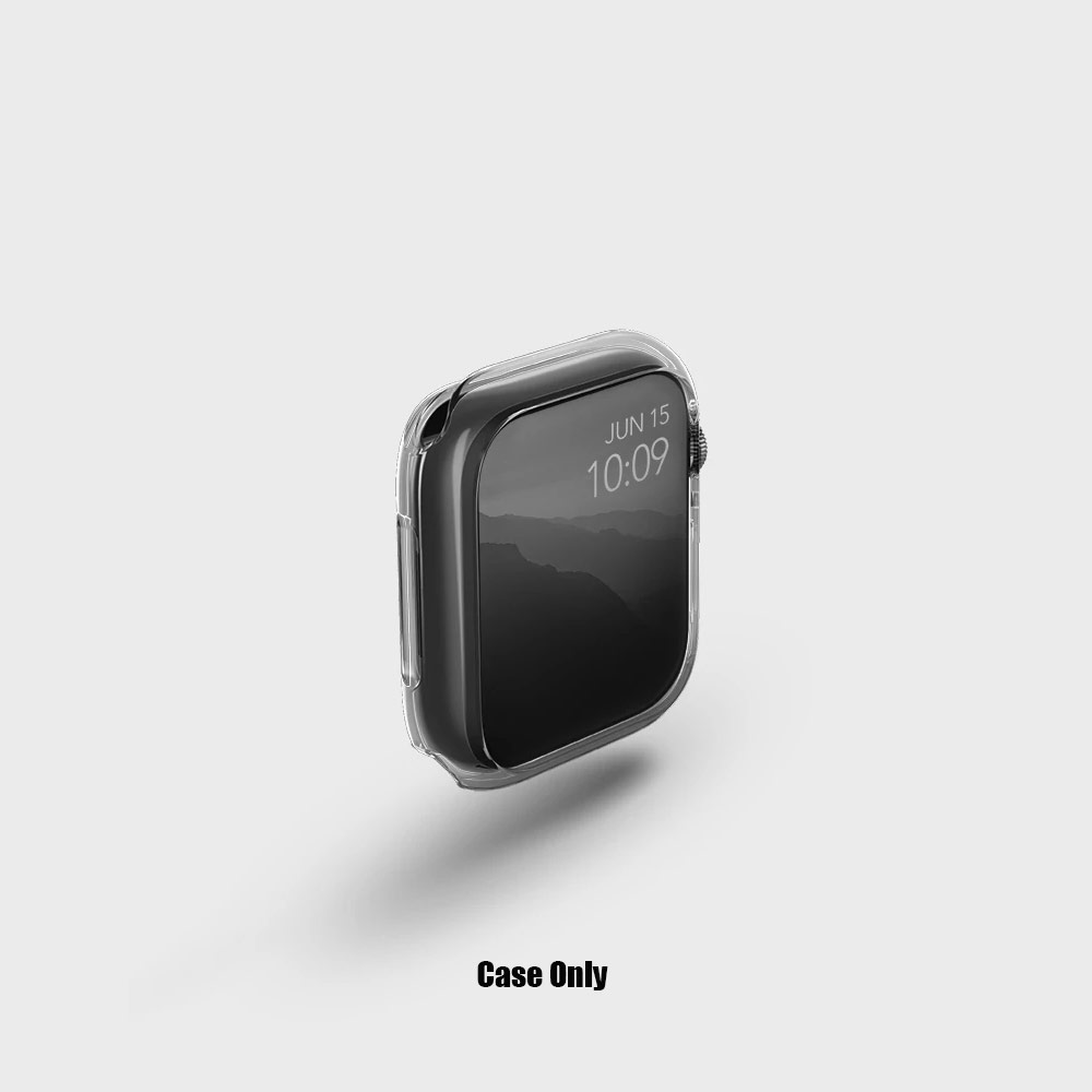 Picture of Apple Watch 45mm Case | Uniq Glase TPU Slim cover case for Apple Watch 45mm Series 7 Case (Dual Color Pack )